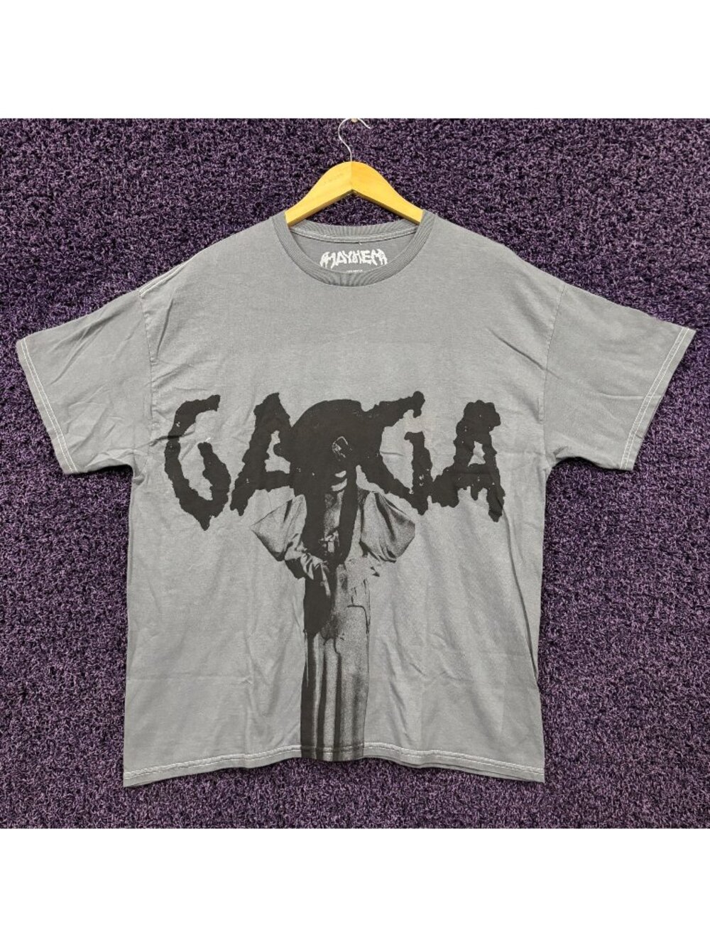 Lady Gaga Gray Pose Mayhem T-Shirt Size Extra Large